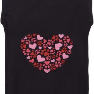 Soft Valentines Day Dog Shirt Lightweight Small Puppy T-Shirts Pet Clothes Breathable Tee Vest Stretchy Outfit Cat Apparel